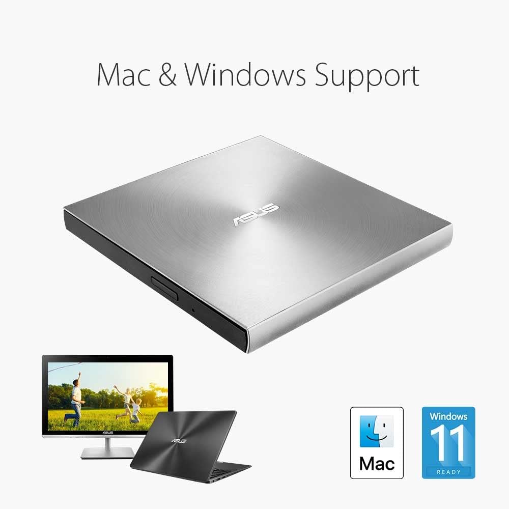 Asus ZenDrive U9M Ultra-Slim External DVD Writer USB-C