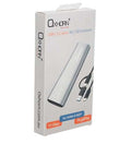Oxhorn USB-C 3.2 Gen2 M.2 NVMe NGFF Dual Protocol Enclosure Supports M Key M.2 SATA NVMe SSD up to 4TB Mac Windows 2YR Warranty