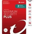 Trend Micro Maximum Security Plus 3 Devices 1 Year Retail — With VPN — Digital Key