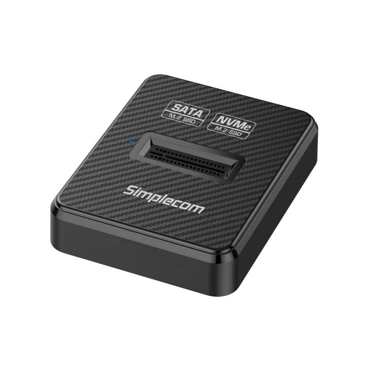 Simplecom SD511 M.2 SSD Docking Station NVMe SATA Dual Protocol USB 3.2 Gen2 10Gbps USB-C