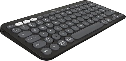 Logitech Pebble Keys 2 K380S Slim Bluetooth Wireless Keyboard - Graphite