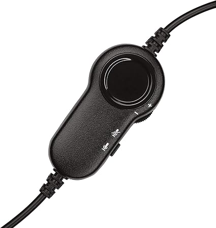 Logitech H151 Stereo Headset Light Weight Adjustable Headphone with Microphone 3.5mm jack In-line audio controls Noise-cancelling