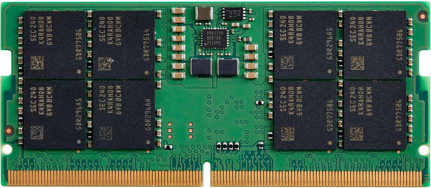 HP 16GB (1x16GB) DDR5 SODIMM 5600MHz CL46 Notebook Laptop Memory for HP G10 G11