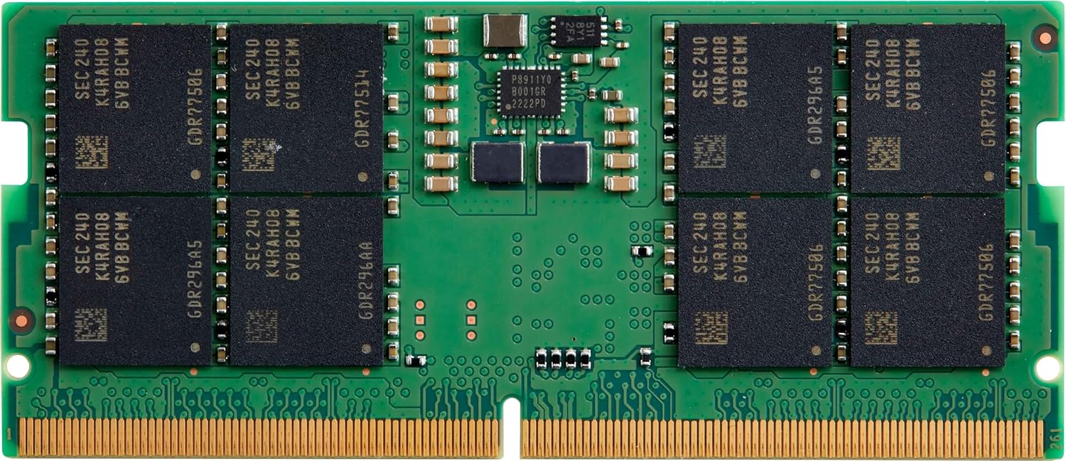 HP 16GB (1x16GB) DDR5 SODIMM 5600MHz CL46 Notebook Laptop Memory for HP G10 G11
