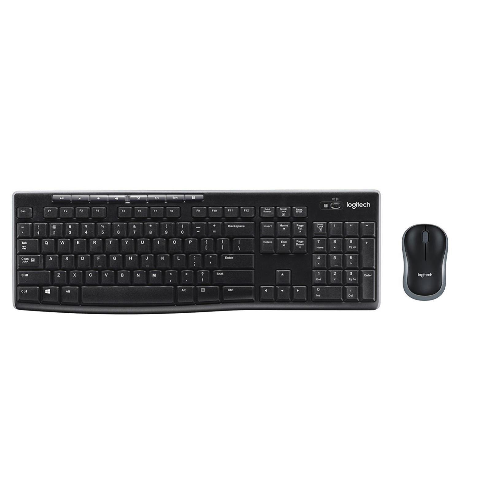 Logitech MK270r Wireless Keyboard & Mouse Combo