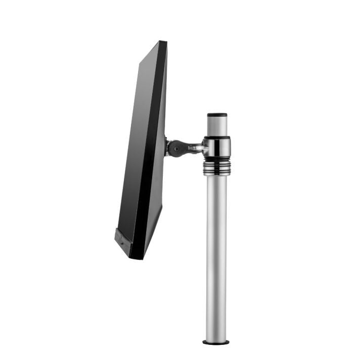 Atdec Single Monitor Short Arm Mount on Post. Open Box. 10 YR WTY