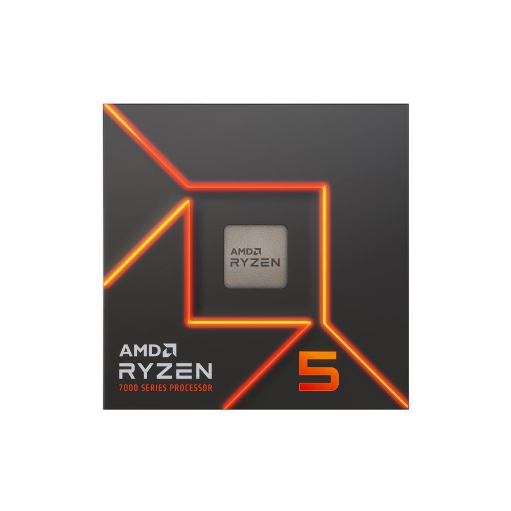 AMD Ryzen 5 7600 6-Core AM5 5.1GHz Desktop Processor with Wraith Stealth Cooler