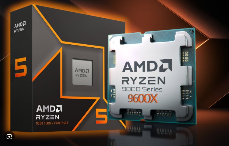 AMD Ryzen 5 9600X 6-Core AM5 5.4GHz Desktop Processor — No Cooler
