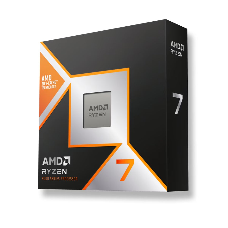AMD Ryzen 7 9850X3D 8-Core AM5 5.6GHz Desktop Processor with 3D V-Cache — No Cooler
