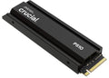 Crucial P510 2TB M.2 2280 PCIe Gen5 NVMe SSD with Heatsink — 10000MB/s Read 8700MB/s Write 5YR