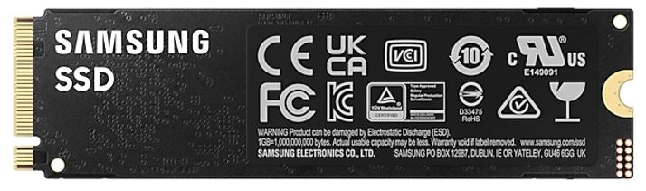 Samsung 990 Pro 4TB PCIe Gen4 NVMe M.2 SSD with Heatsink