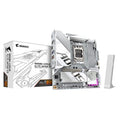 Gigabyte B850M A ELITE WIFI6E ICE White Micro-ATX AMD AM5 Motherboard 4x DDR5 256GB PCIe x16 2x M.2 9x USB 3.2