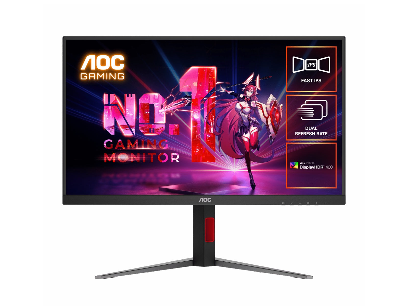 AOC U27G4 27" 4K UHD 160Hz Fast IPS Gaming Monitor 3840x2160
