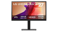 LG 27" 4K UHD IPS Monitor 3840x2160 90% DCI-P3 HDR10 300 nits Height Pivot Tilt Swivel 3-Side Borderless