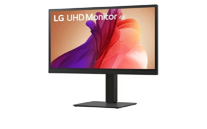 LG 27" 4K UHD IPS Monitor 3840x2160 90% DCI-P3 HDR10 300 nits Height Pivot Tilt Swivel 3-Side Borderless