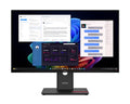 Lenovo ThinkVision T27UD-40 27" 4K UHD USB-C Docking Monitor 3840x2160 Height Adjust 100W PD USB Hub LAN DP HDMI