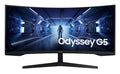 Samsung 34" Odyssey G55T WQHD 1000R Curved 3440x1440 21:9 165Hz 1ms FreeSync VA DP HDMI Gaming Monitor 3YR