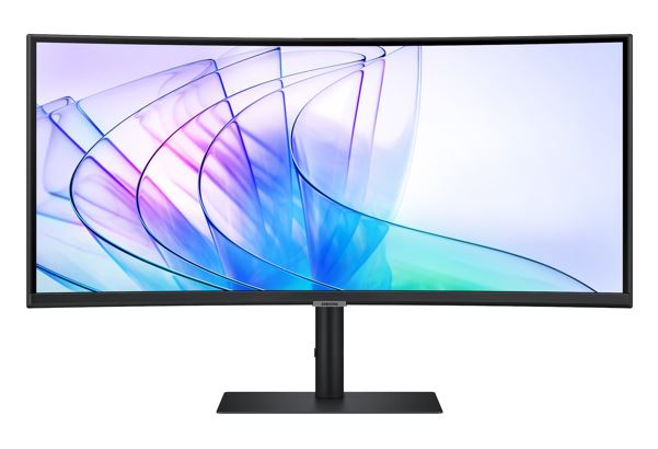Samsung 34" ViewFinity S50GC UWQHD 100Hz VA Monitor 3440x1440 21:9 HDR10 USB-C Hub LAN Webcam HAS VESA 3YR