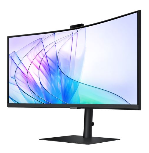 Samsung 34" ViewFinity S50GC UWQHD 100Hz VA Monitor 3440x1440 21:9 HDR10 USB-C Hub LAN Webcam HAS VESA 3YR