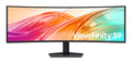 Samsung 49" ViewFinity Dual QHD Ultrawide Monitor 5120x1440 32:9 1000R DisplayHDR 400 USB-C DP HDMI LAN Speakers HAS