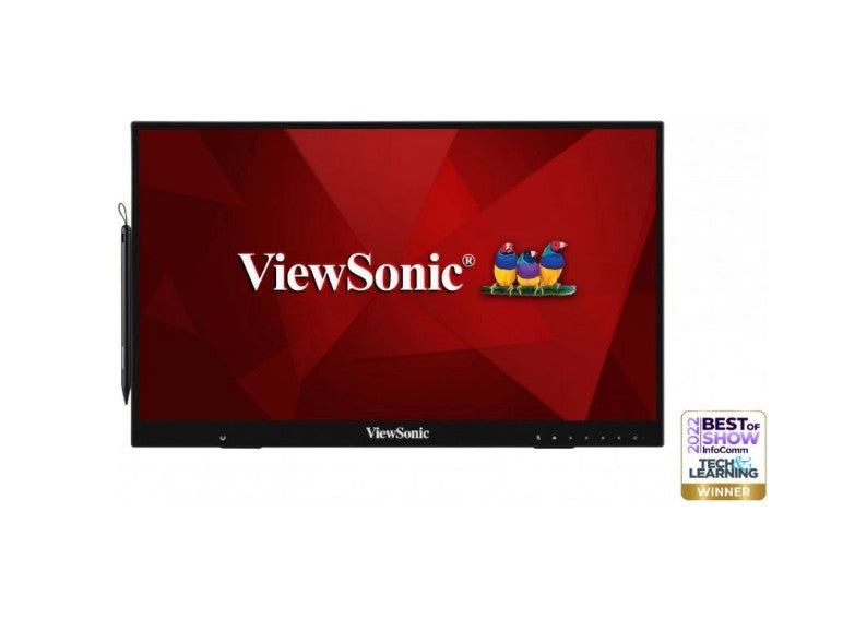 ViewSonic ID2456 24" MPP 2.0 Active Pen 10-Point Touch Monitor Education Retail Commercial