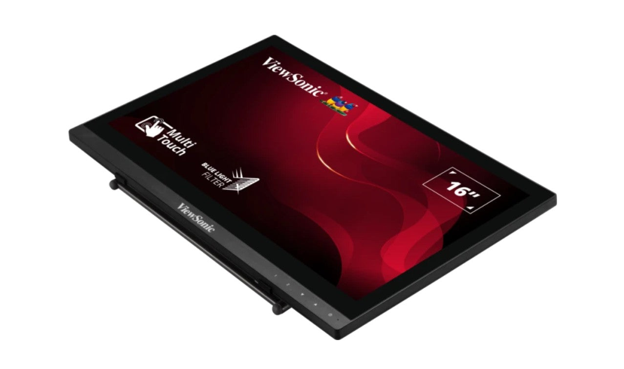 ViewSonic TD1630-3 16" 10-Point PCAP Touch HDMI VGA Kiosk Monitor Dual Speakers VESA 75