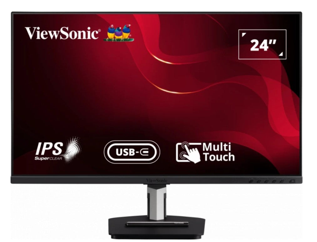 ViewSonic TD2455 24" In-Cell USB-C 10-Point Touch Monitor POS Education Real Estate Shopping Centre