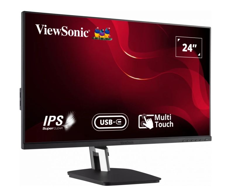 ViewSonic TD2455 24" In-Cell USB-C 10-Point Touch Monitor POS Education Real Estate Shopping Centre