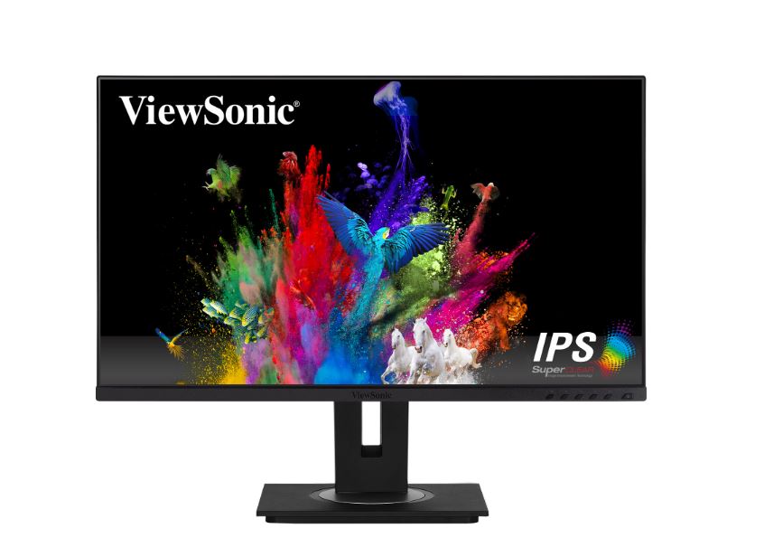 ViewSonic VG2456 24" FHD 75Hz IPS Docking Monitor USB-C 60W HDMI DP RJ45 USB Hub HAS Pivot Speakers