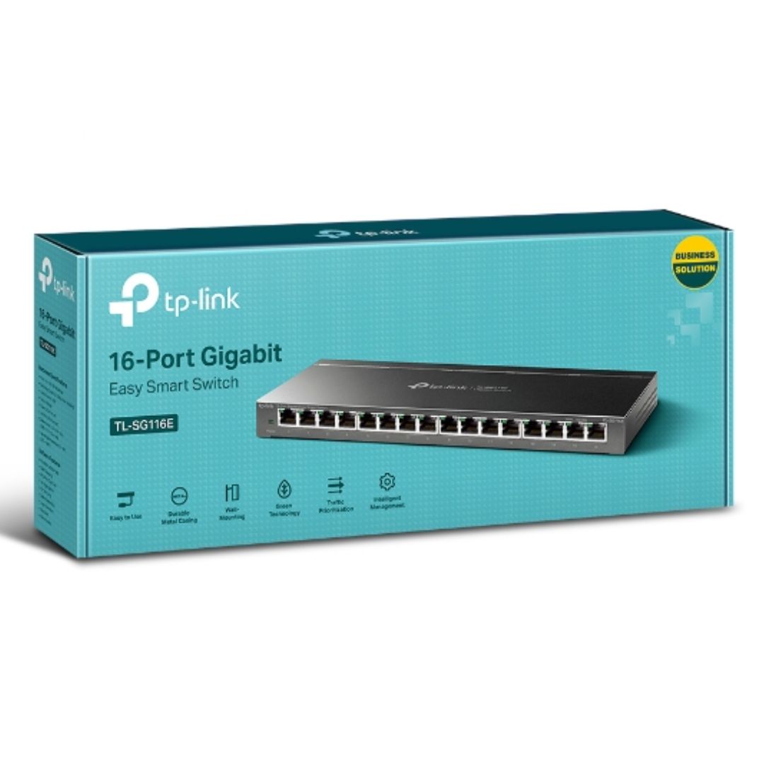 TP-Link TL-SG116 16-Port Gigabit Unmanaged Switch