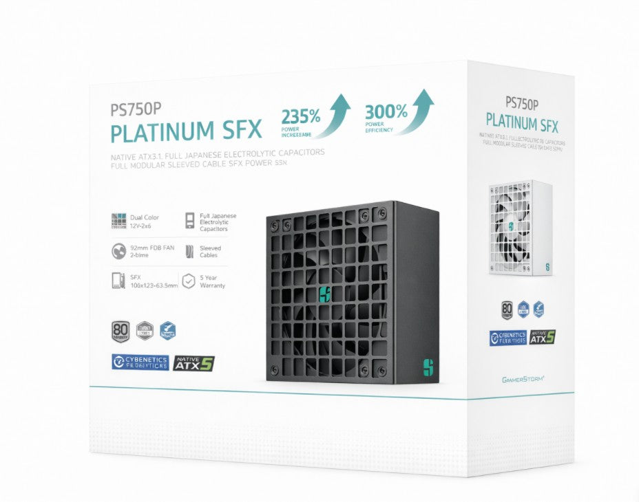DeepCool PS750P 750W SFX12V V4.1 80+ Platinum Fully Modular