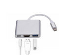 3 In 1 USB Type-C HDMI 4K Docking Station