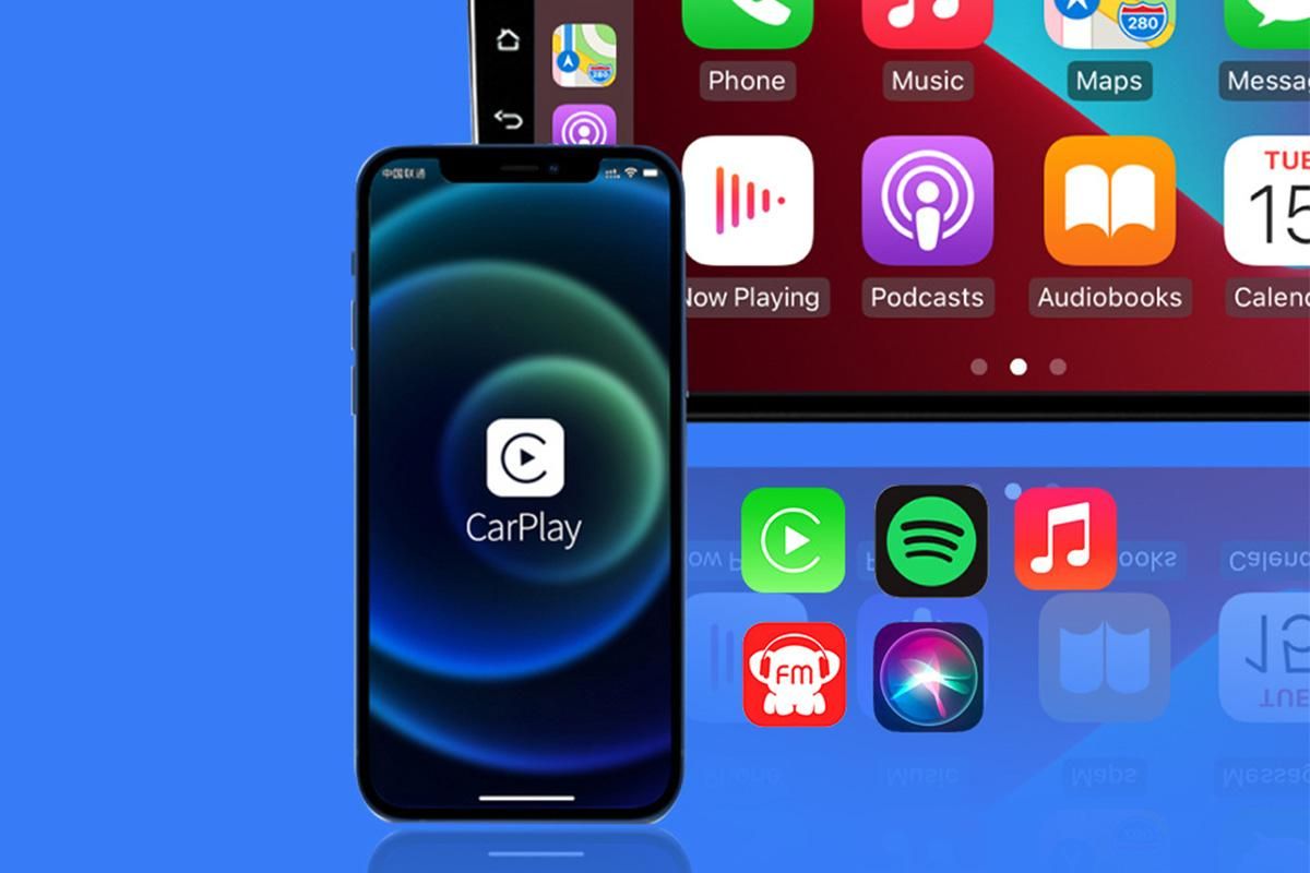 Wireless Adapter Auto Connect USB Dongle Compatible with Wired Carplay Android 2 in 1 Carplay Android Auto Plug and Play