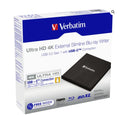 Verbatim 43888 Ultra HD 4K External Slimline Blu-ray Writer