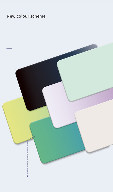 Purple Gradient Premium Large Silicone Mouse Pad - Non-Slip, 600x300mm for Office and Gaming
