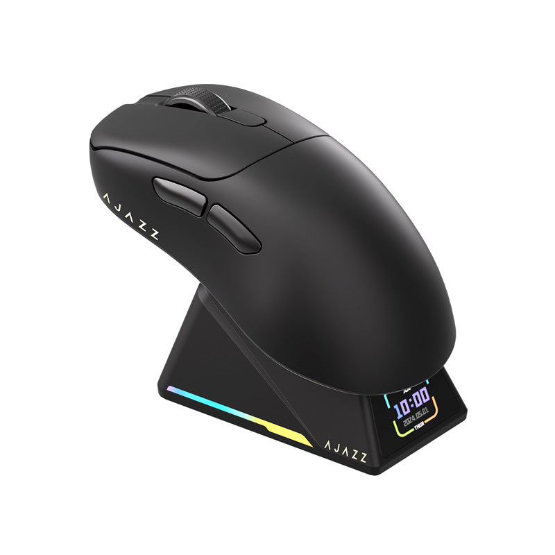 Tri-Mode Wireless Gaming Mouse with 8000Hz Polling Rate, PAW3950 Sensor & Magnetic Charging Dock(Blue)