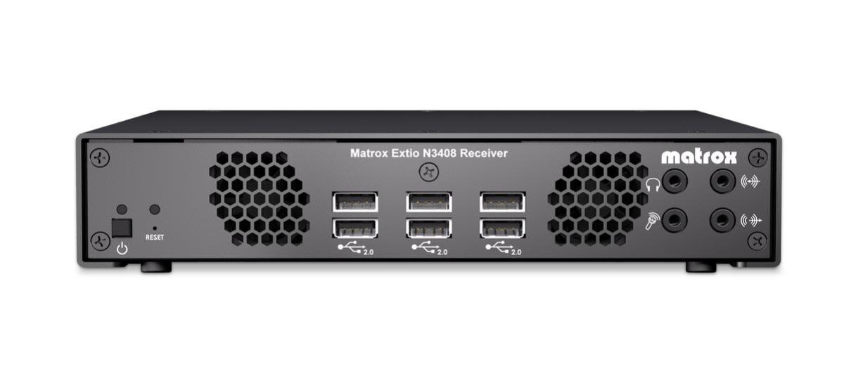 Matrox Extio 3 N3408 Receiver Appliance. Ex-Demo Stock. 2 YR WTY