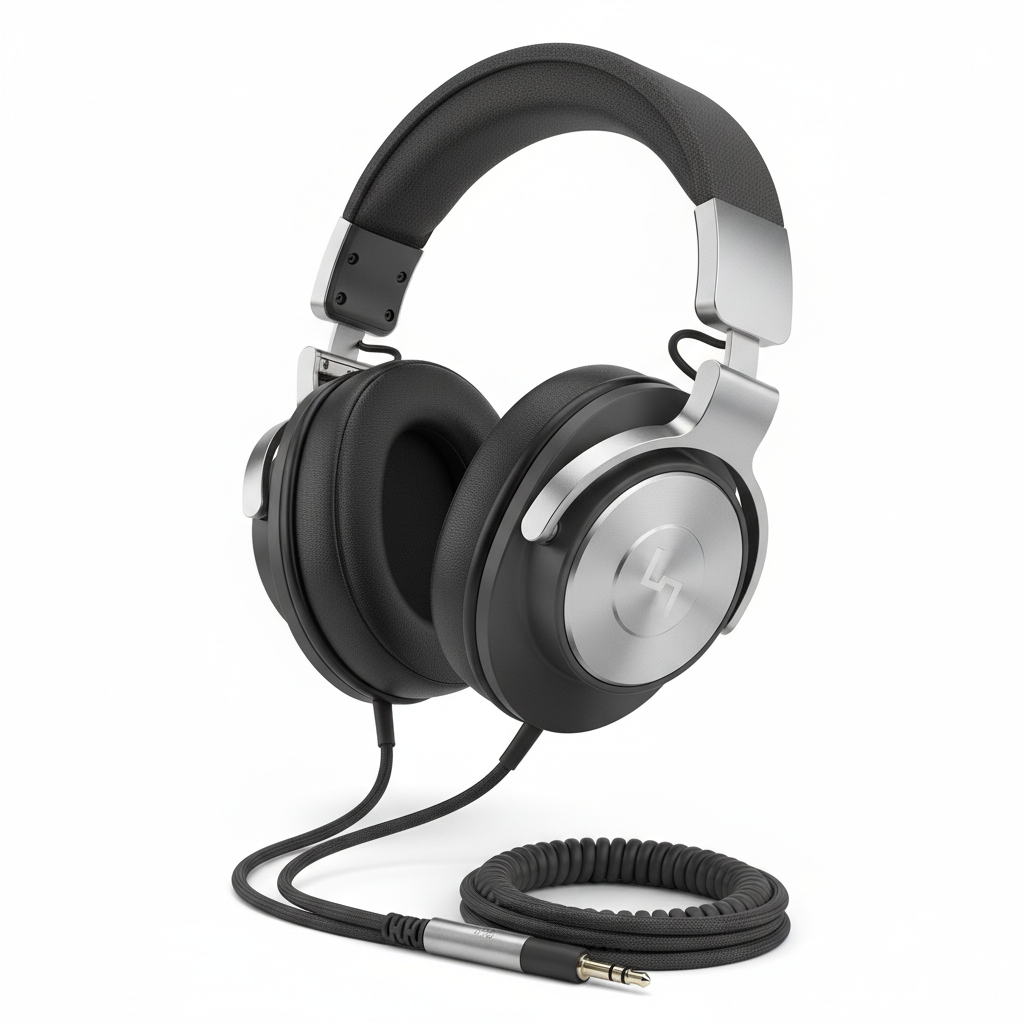 Headset with microphone for office and gaming