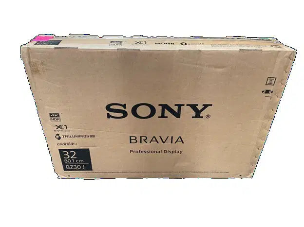 Sony Bravia BZ30J 32" Pro Display. Carton Damaged Stock, 3 Year Warranty