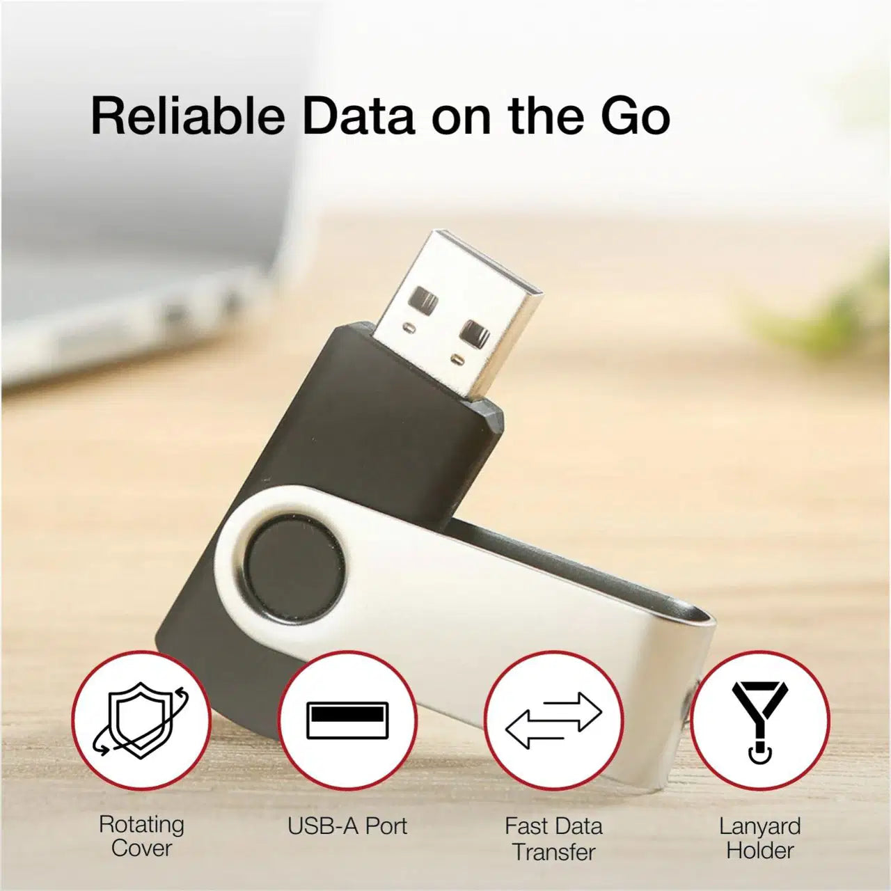 Shintaro 16GB Rotating Pocket Disk 3 Pk