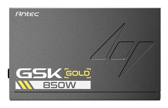 Antec GSK850 Lite 850W 80+ Gold Non-Modular ATX 3.1 120mm Silent Fan Active PFC 5YR Warranty